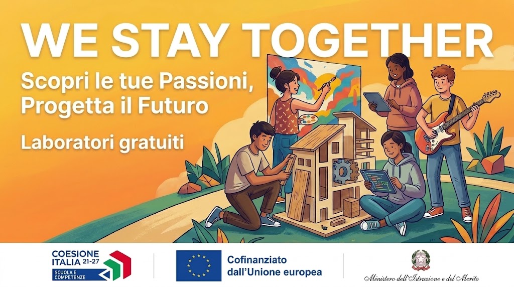 WE STAY TOGETHER: Scopri le tue Passioni, Progetta il tuo Futuro